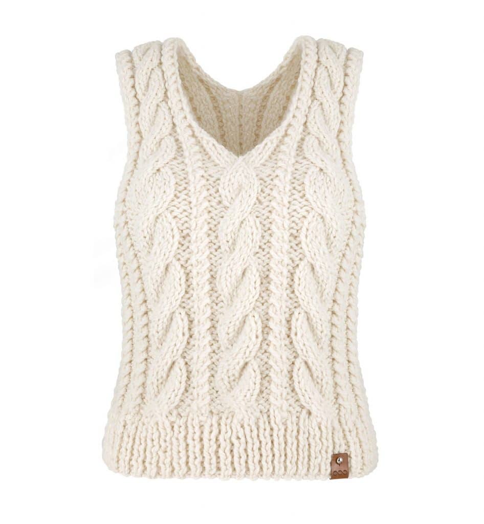 Kamizelka wełniana HANDMADE - LA VIDA TOP