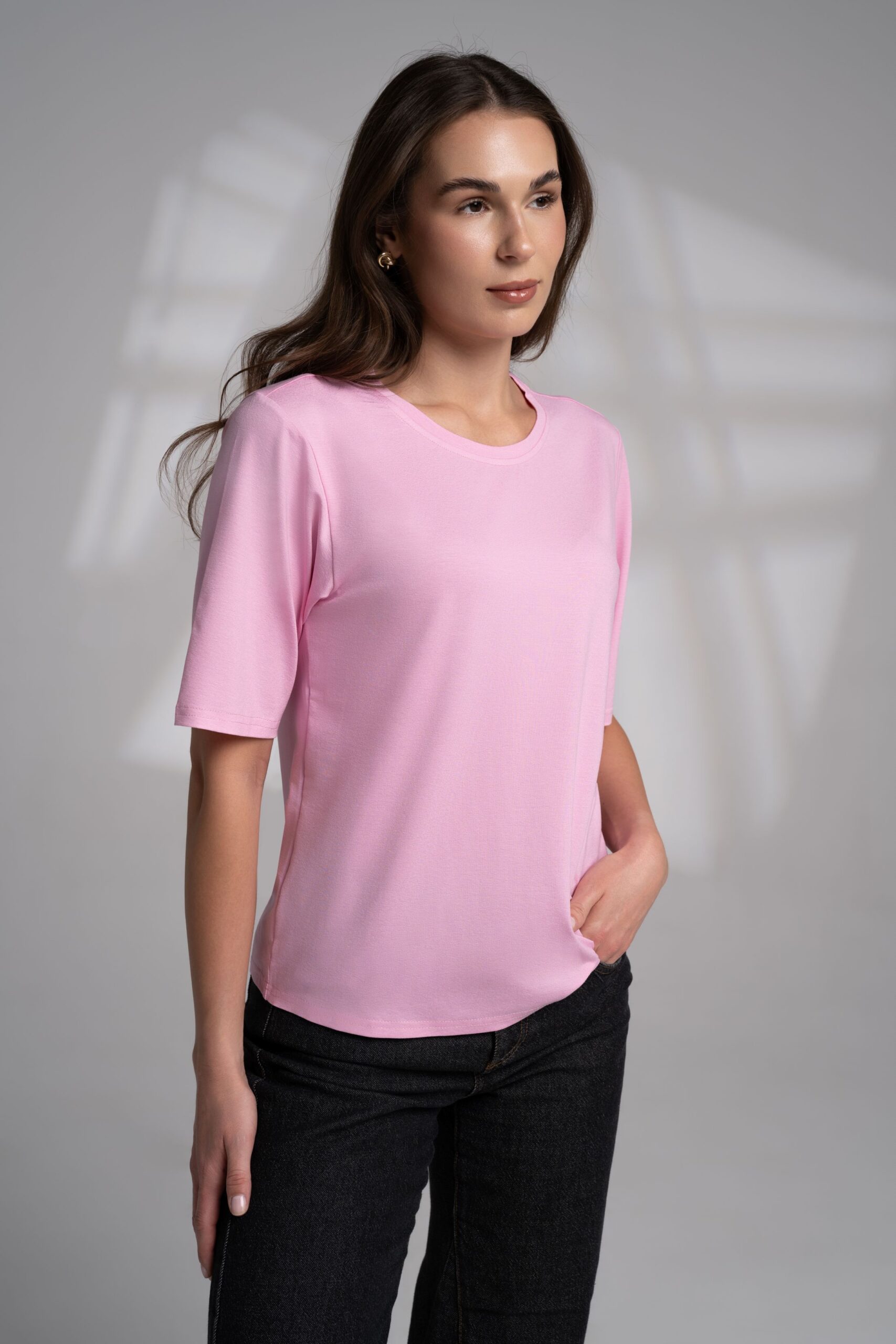 koszulka T-shirt różowa
