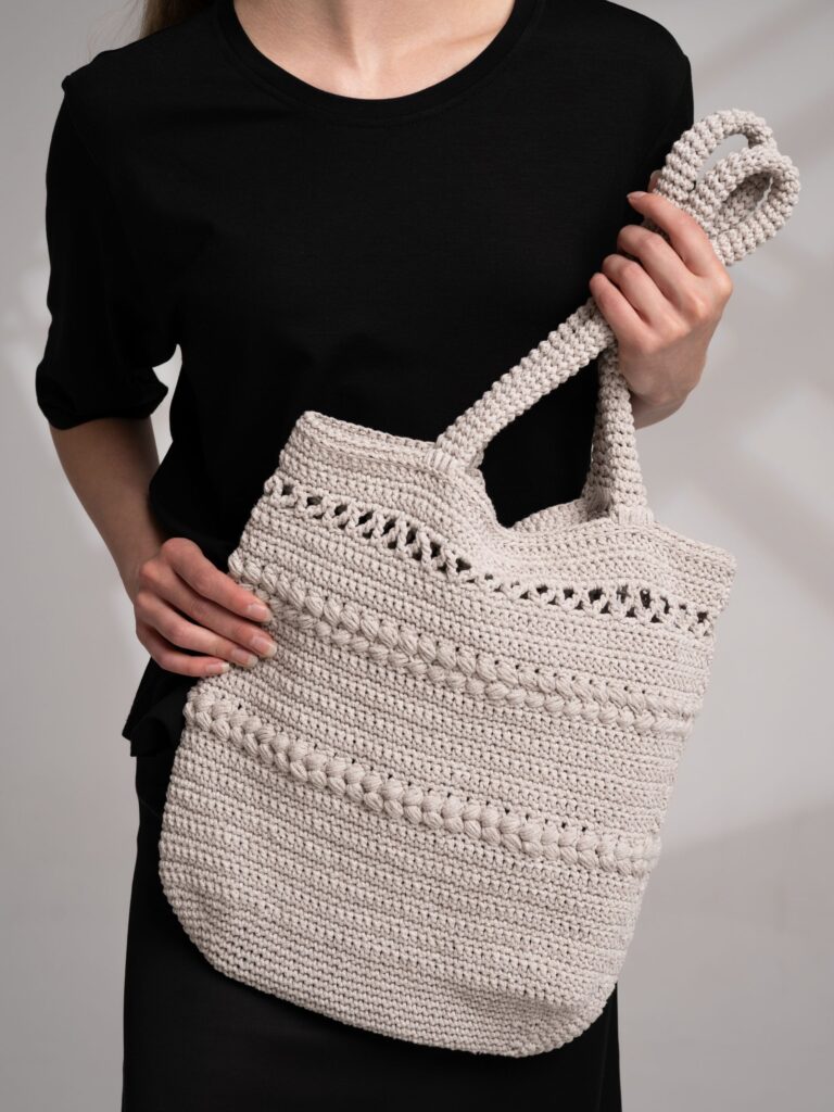 Szydełkowa torba 02